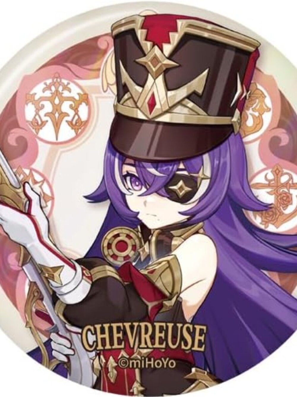 Genshin Impact Court of Fontaine Themed Series Character Badge Chevreuse